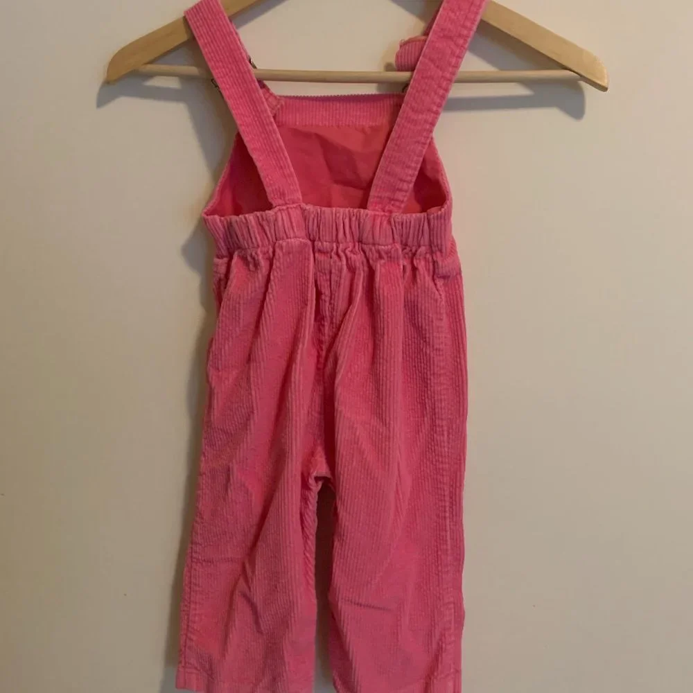 Vintage Carter's Pink Corduroy Bib Overalls - Picture 4 of 7
